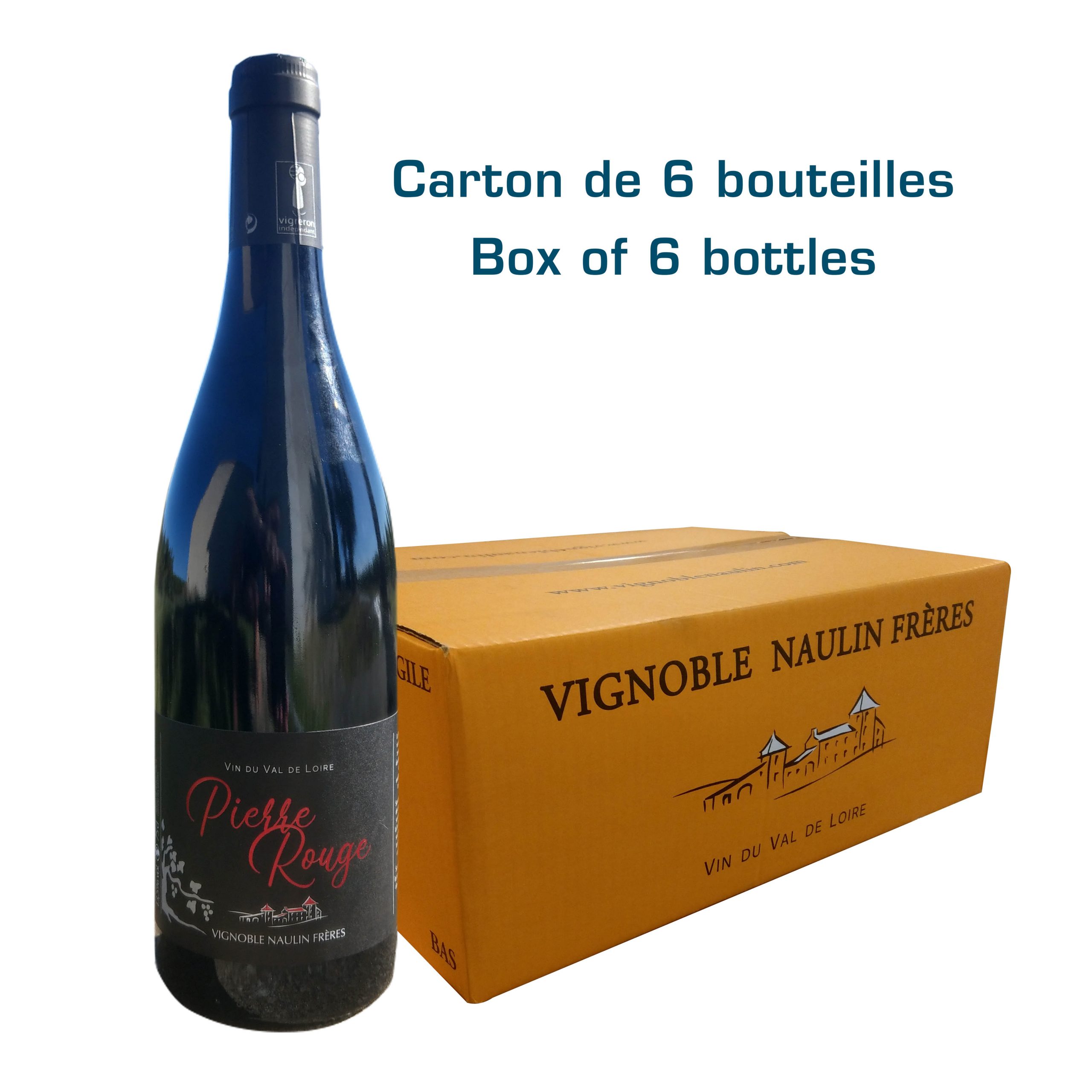 Vin rouge Le Grand Cèdre - Carton de 6 bouteilles